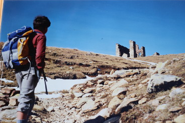 Die Ruinen der Höllerhütte